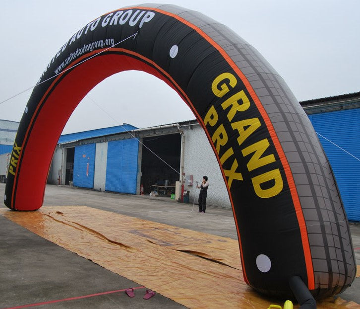 Customised Inflatable Arch with Branding (Price on Request)