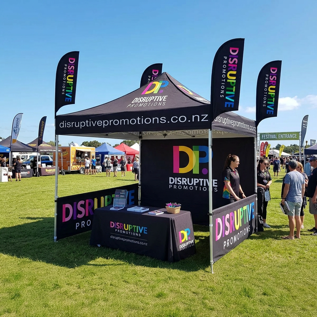 3m x 3m Custom Branded Marquee (7 Package Options Available)
