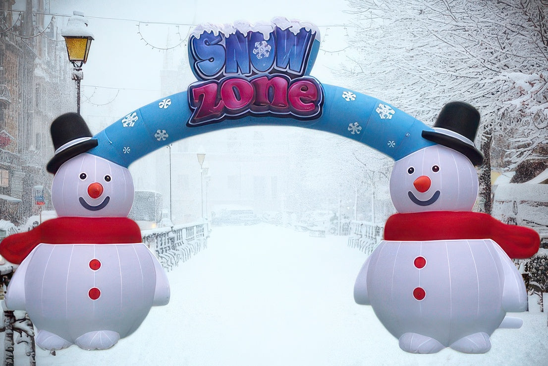 Customised Inflatable Arch with Branding (Price on Request)