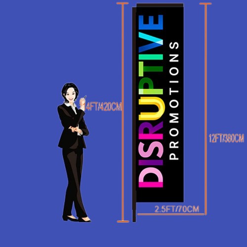 4.2 Metre / 14 Foot Rectangle Flag