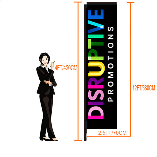 4.2 Metre / 14 Foot Rectangle Flag