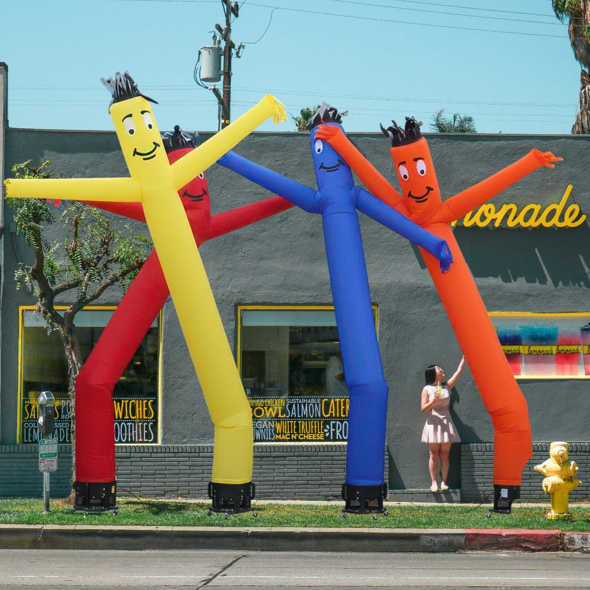 One Legged Branded Air Dancers