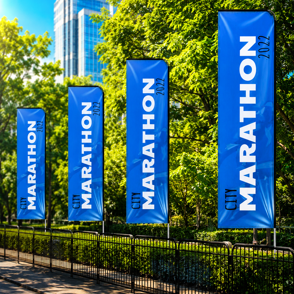 3 Metre / 10 Foot Rectangle Flag