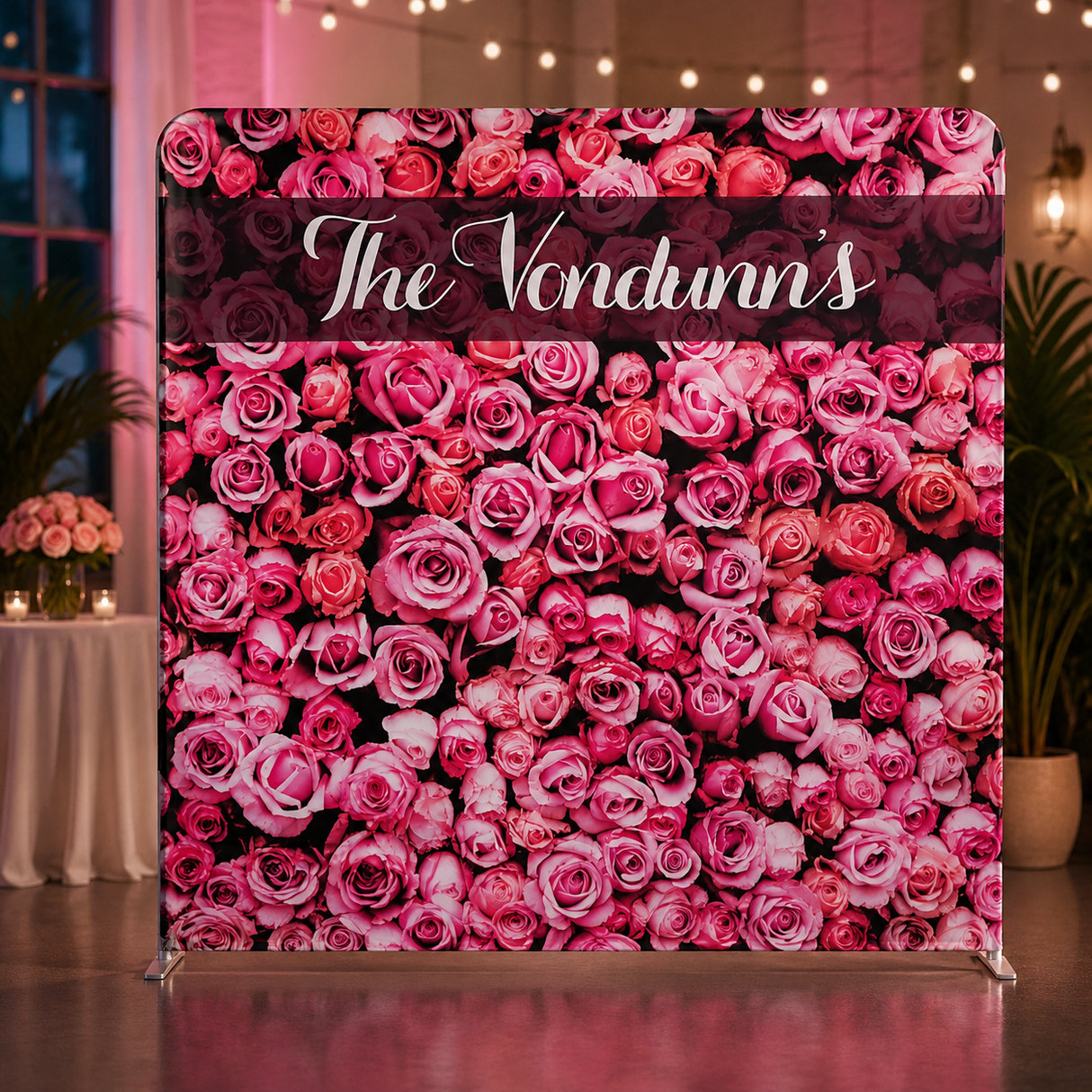 2.4M W x 2.2M H Media Wall