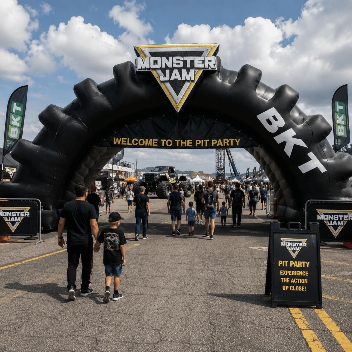 Customised Inflatable Arch with Branding (Price on Request)