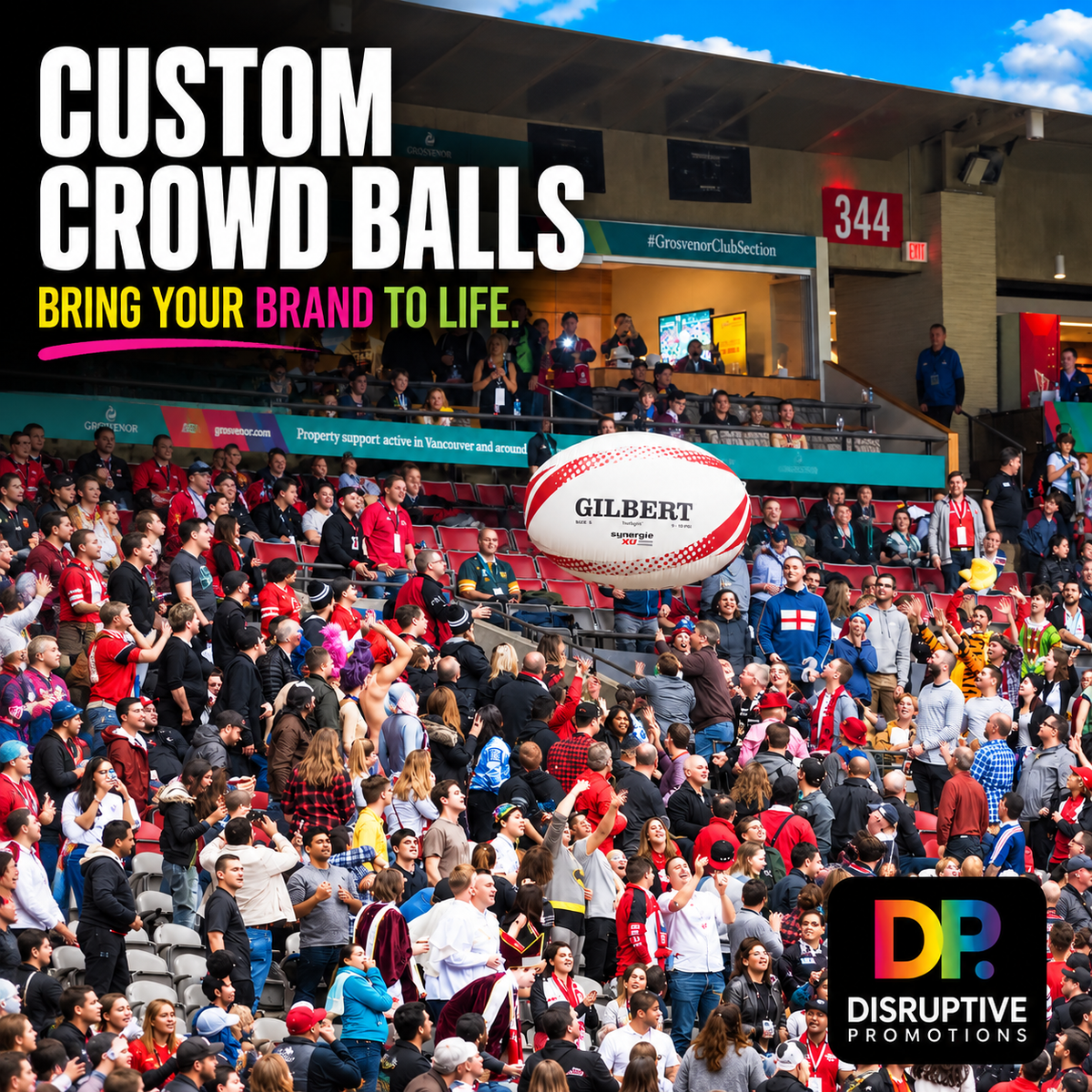 Custom Inflatable Crowd Ball