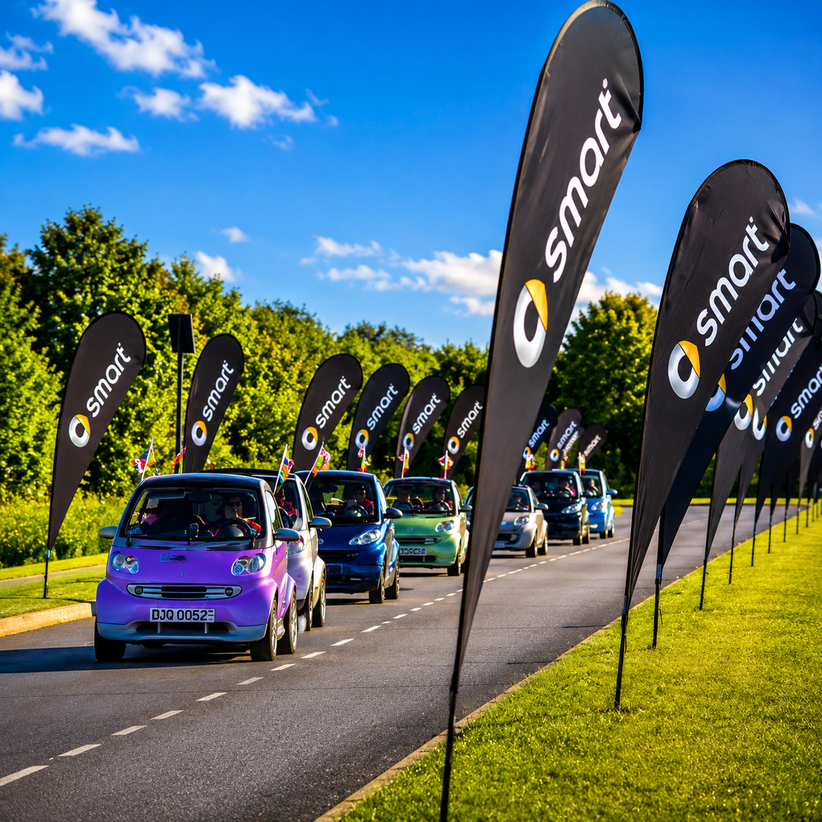 4.8 Metre / 16 Foot Tear Drop Flag