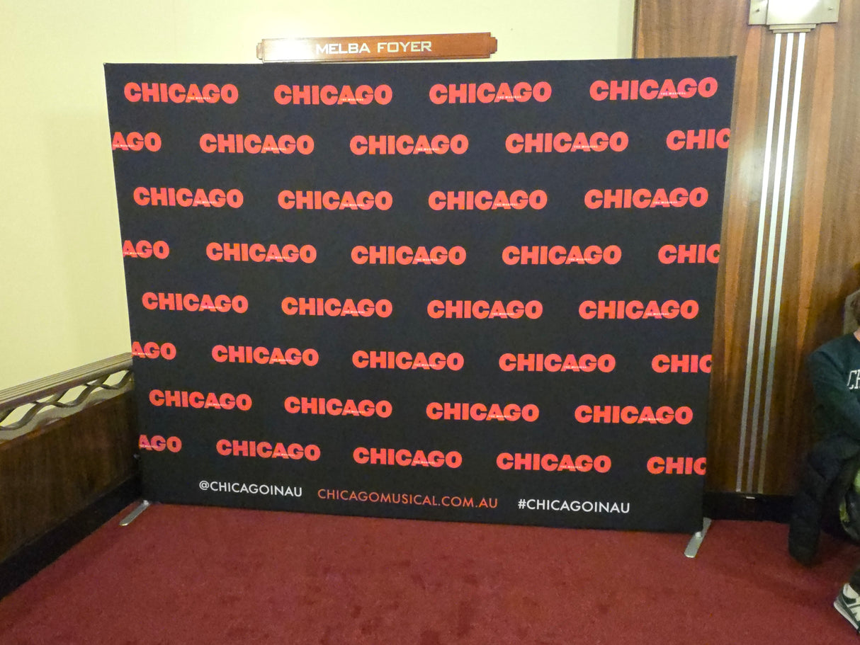 2.4M W x 2.2M H Media Wall