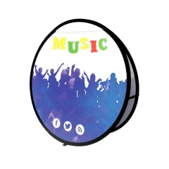 Round Pop-Up Banner