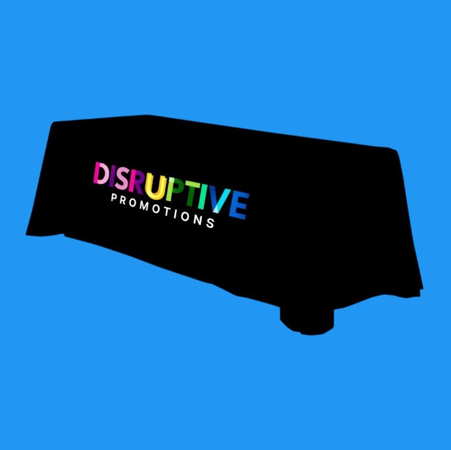 182cm / 6 Foot Draped Table Cloth