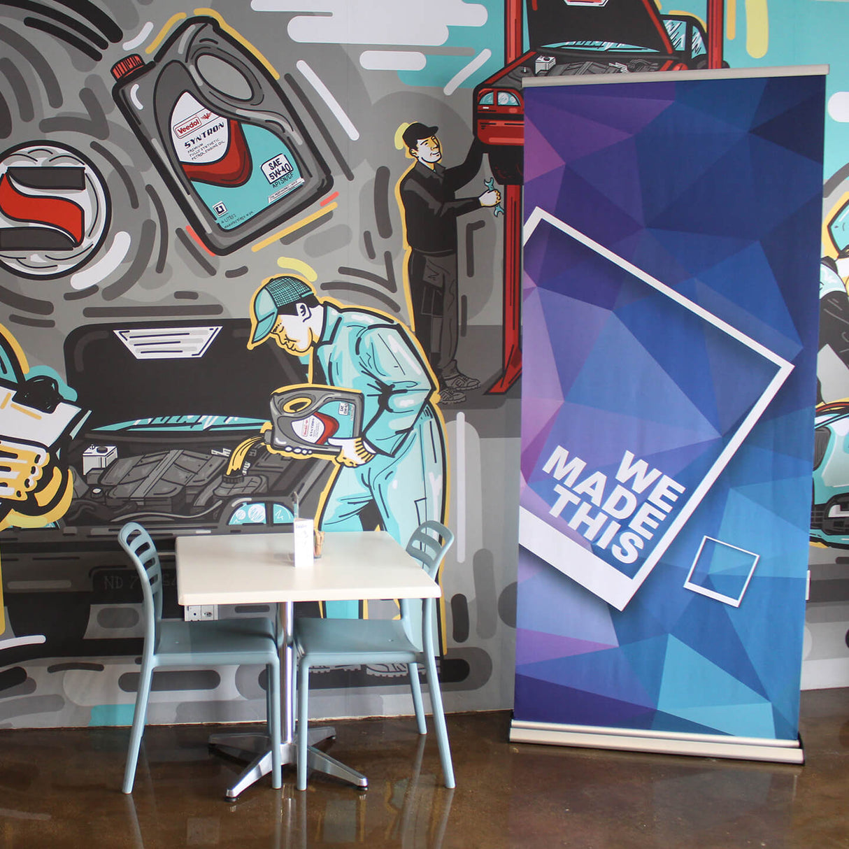 Premium Pull-Up Banner 85cm x 200cm