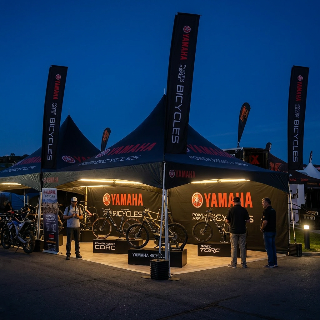 3m x 3m Custom Branded Marquee (7 Package Options Available)