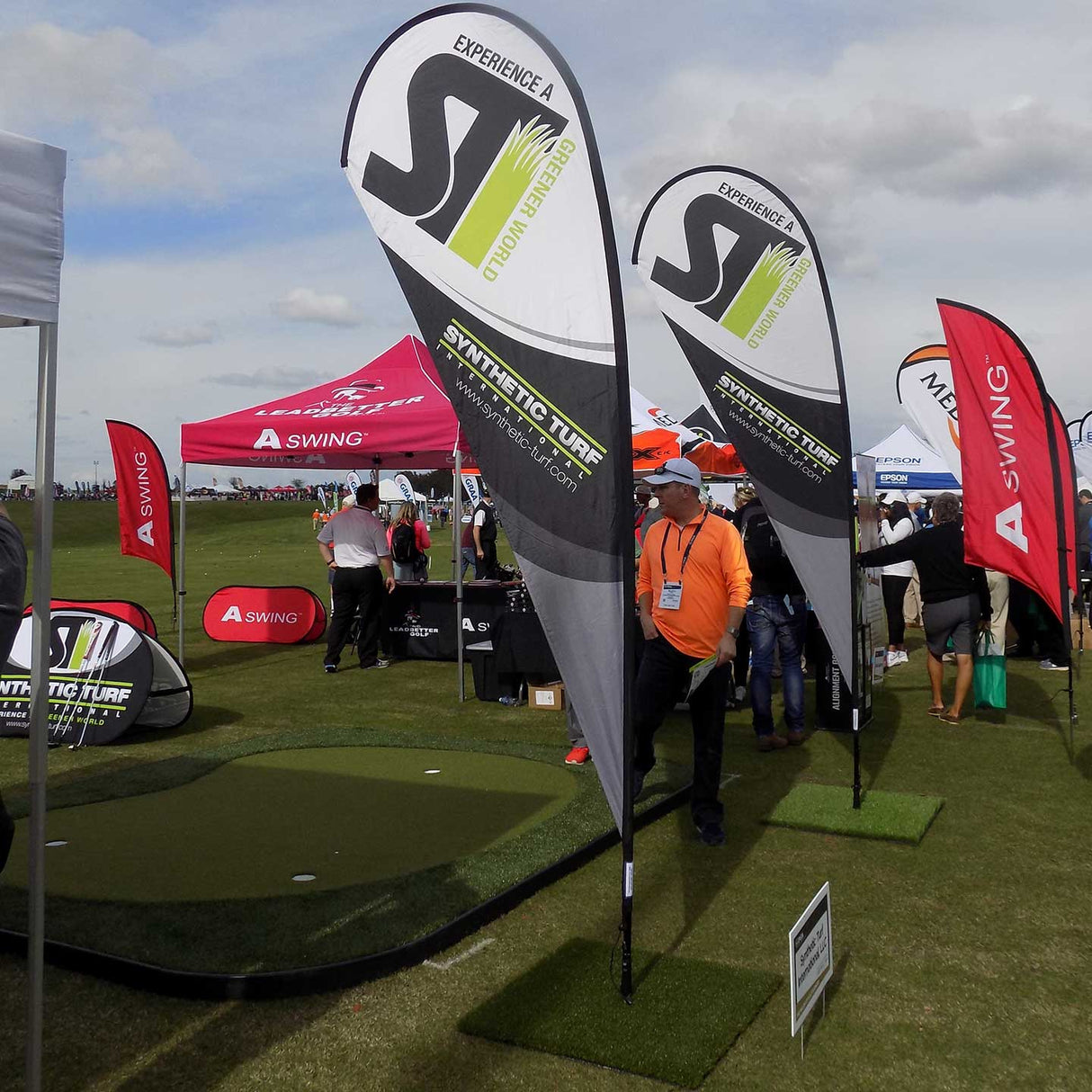 3.5 Metre / 12 Foot Tear Drop Flag