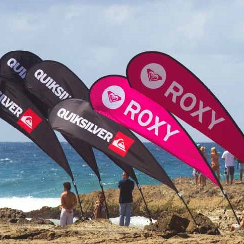 4.8 Metre / 16 Foot Tear Drop Flag