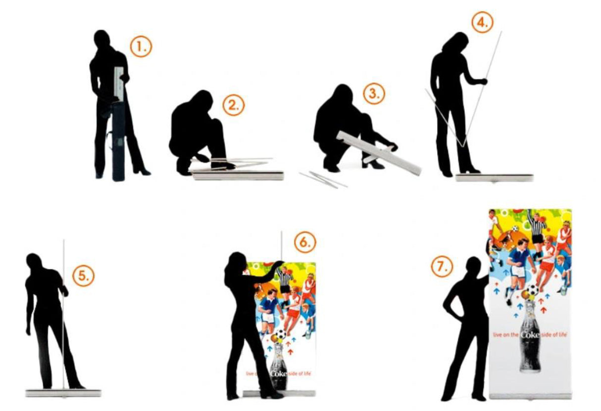 Classic Pull-Up Banner 85cm x 200cm