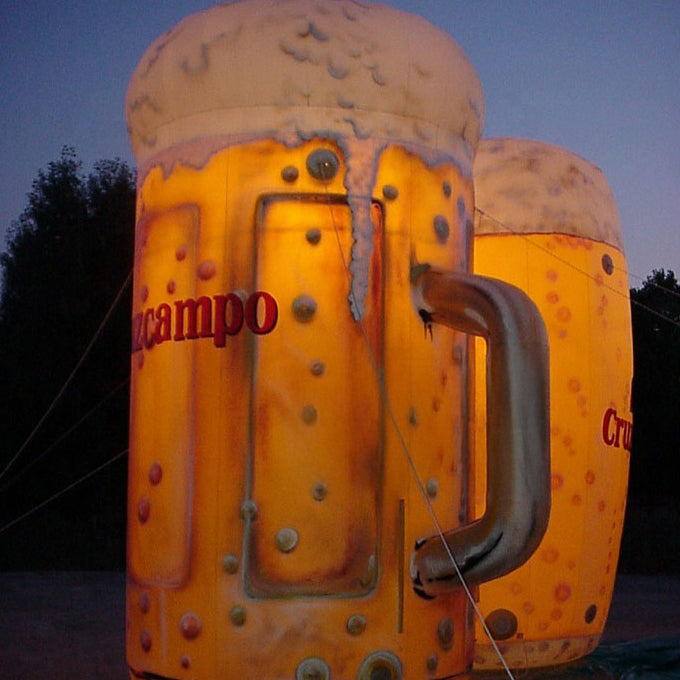 Customised LED Inflatables = Light-up (Priced To Order)