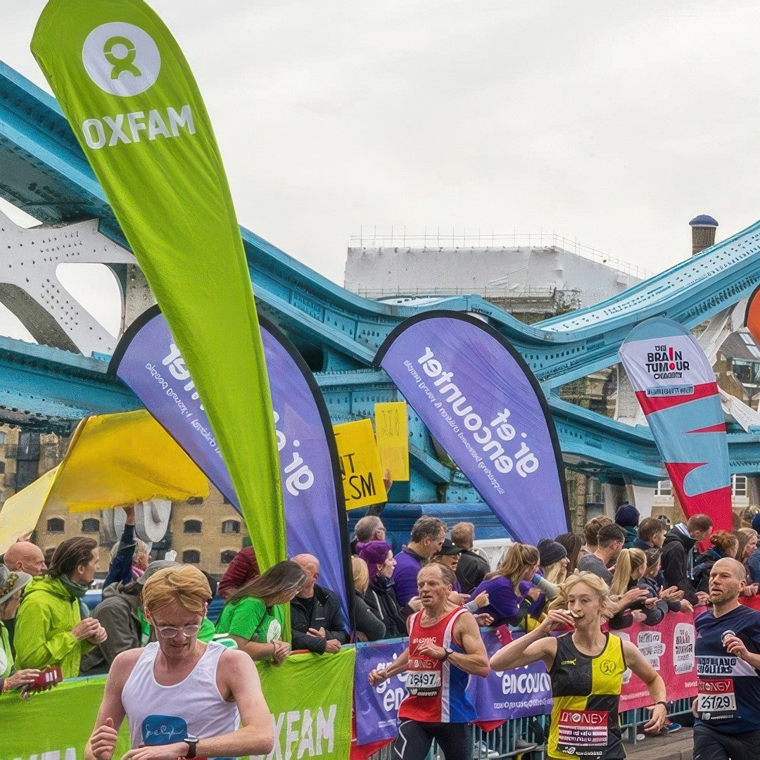 4.8 Metre / 16 Foot Tear Drop Flag