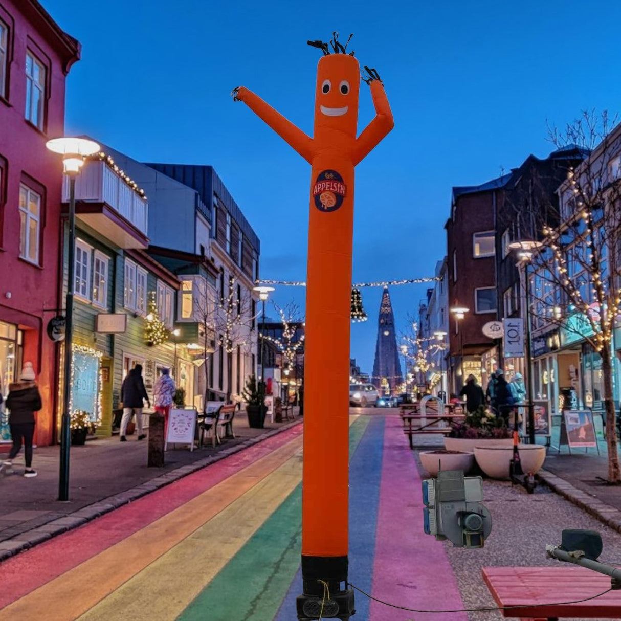 One Legged Branded Air Dancers