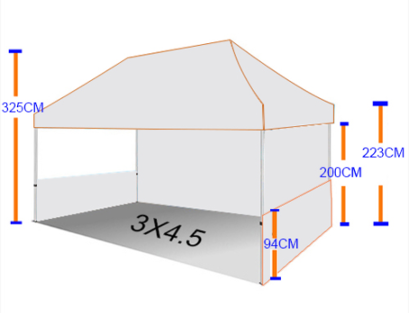 3m x 4.5m / 10FT x 15FT Marquee Options (7 Different Packages)