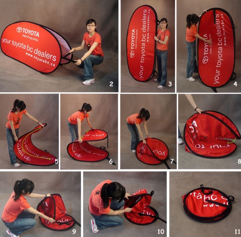 Horizontal Pop-Up Banner