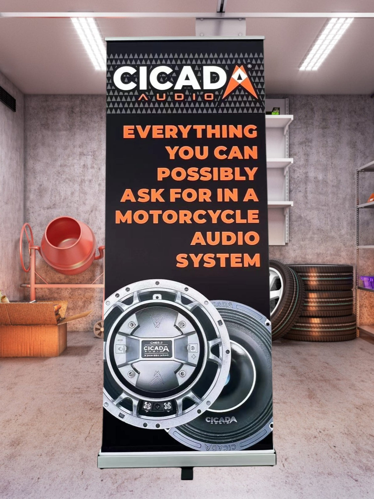 Classic Pull-Up Banner 85cm x 200cm