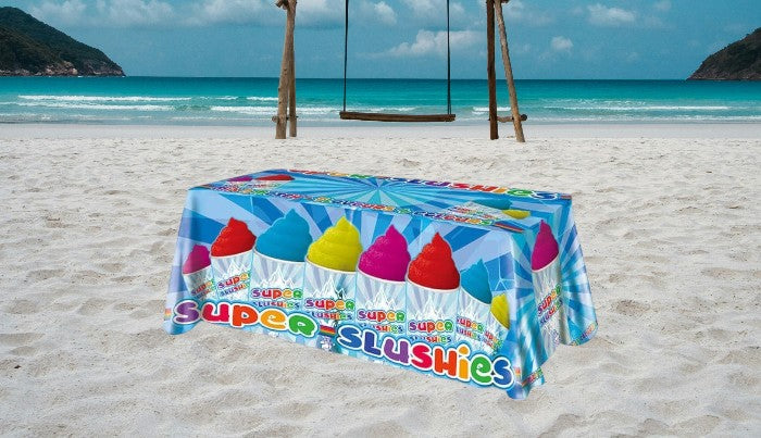 182cm / 6 Foot Draped Table Cloth