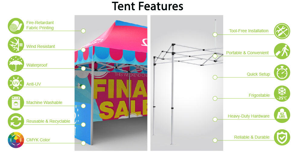 3m x 3m / 10FT x 10FT Marquee Options ( 7 Different Packages)