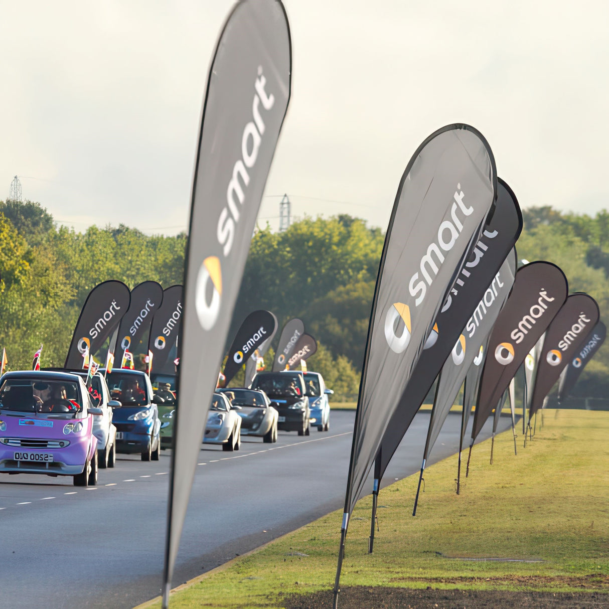 4.8 Metre / 16 Foot Tear Drop Flag