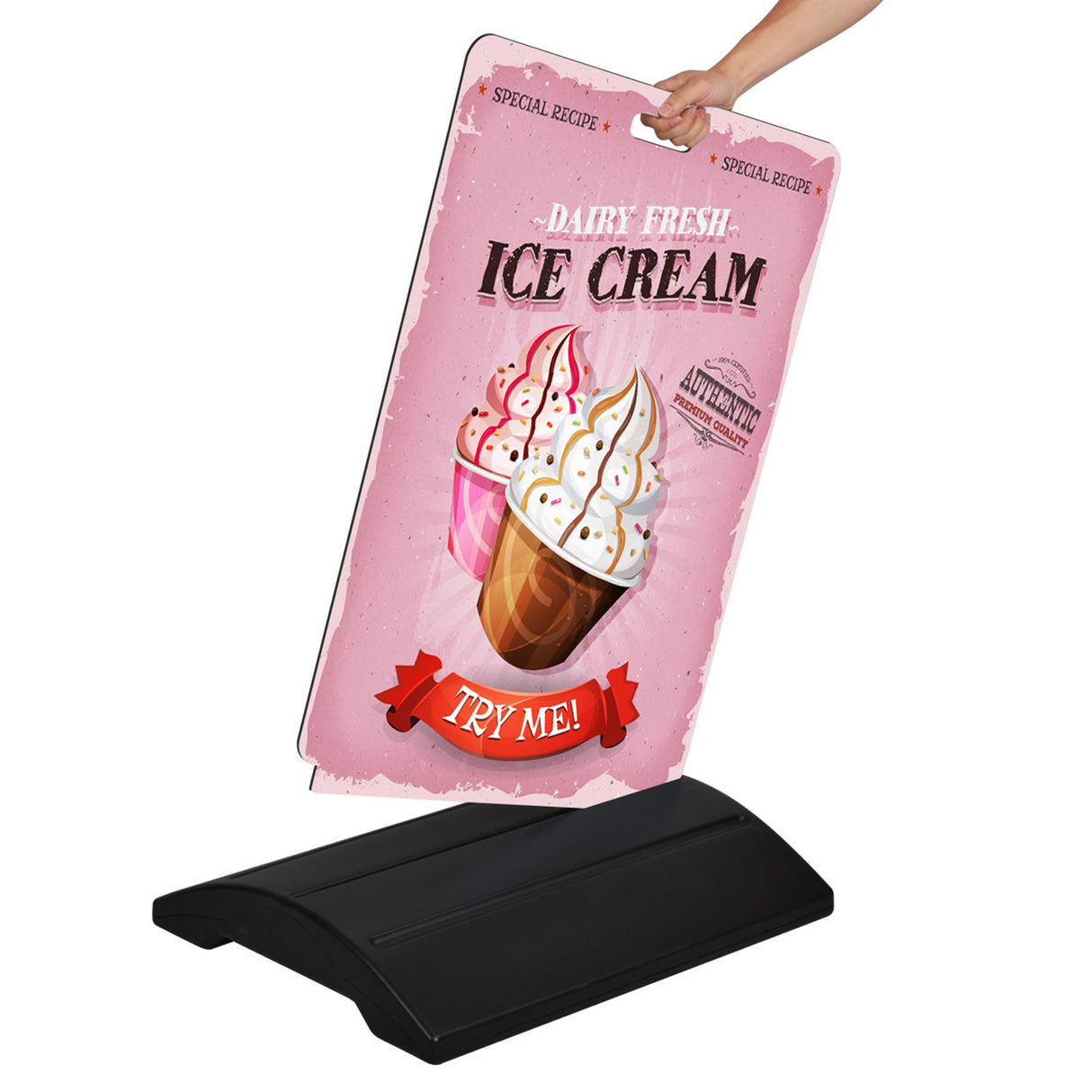 Water Base Footpath Sign