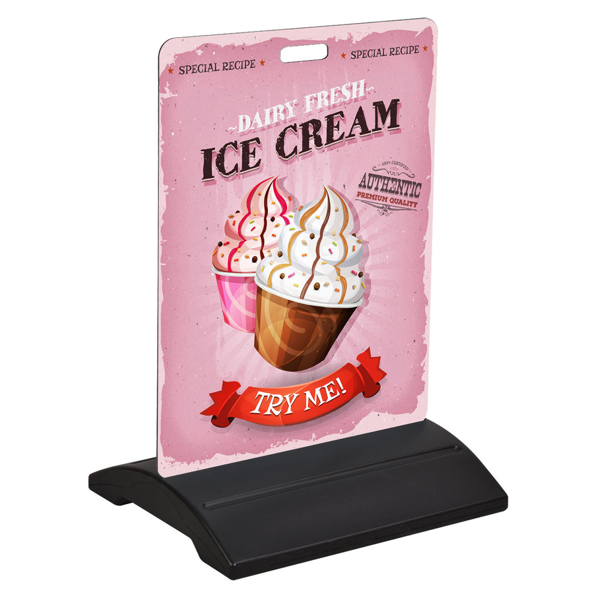 Water Base Footpath Sign