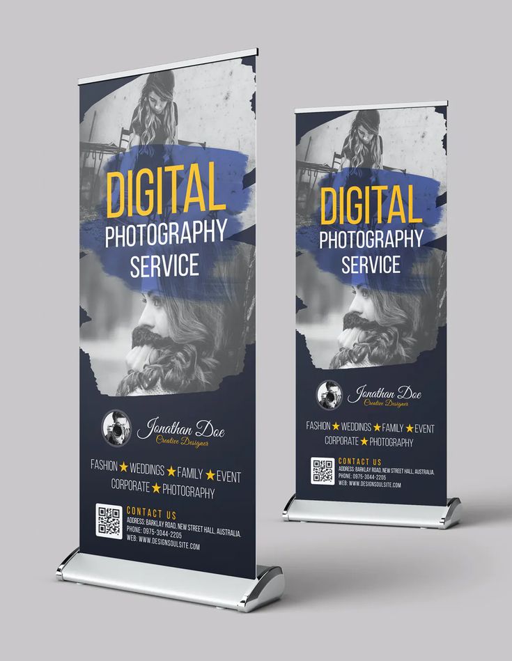 Premium Pull-Up Banner 85cm x 200cm