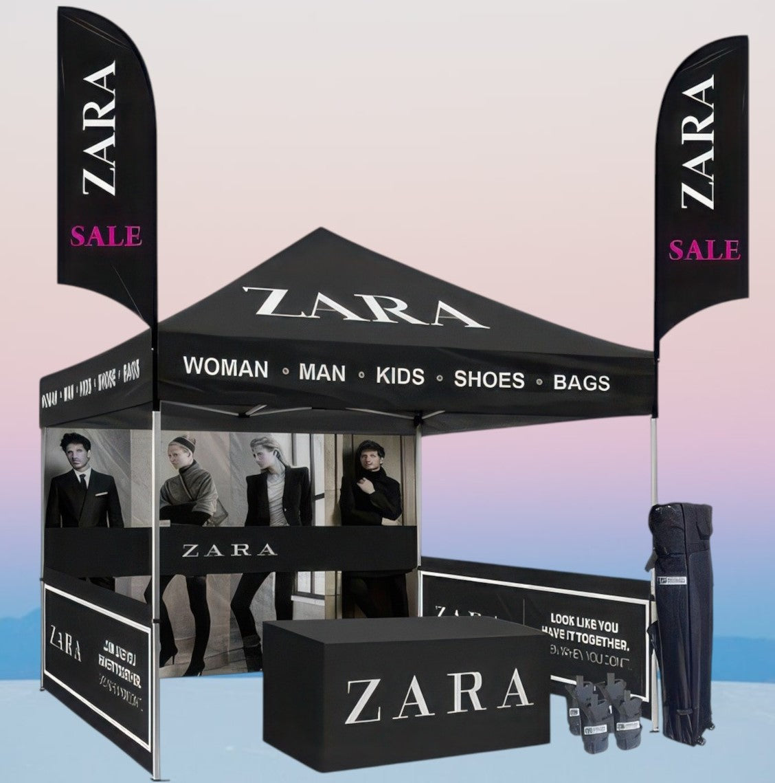 3m x 3m / 10FT x 10FT Marquee Options ( 7 Different Packages)