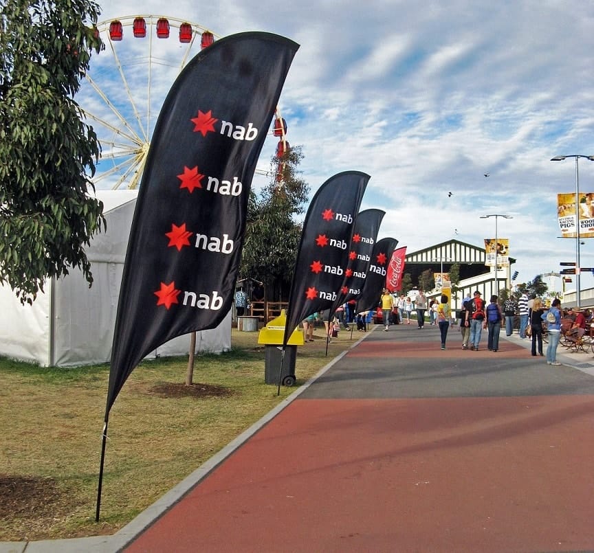 3.5 Metre / 12 Foot Feather Flag