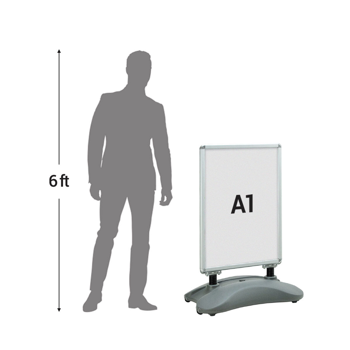EasyChange A1 Footpath Sign