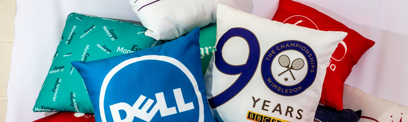 Branded cushions