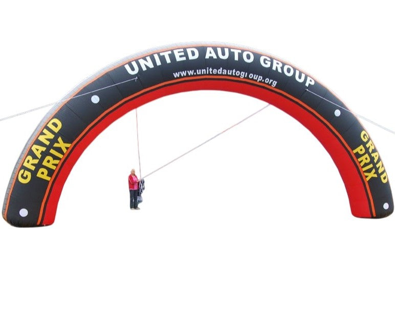 Customised Inflatable Arch with Branding (Price on Request)
