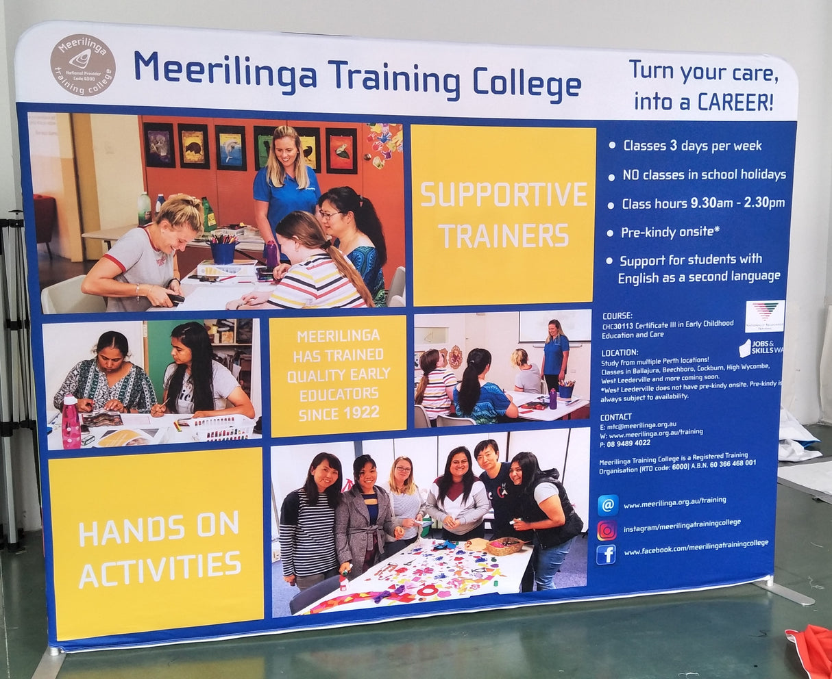 3M W x 2.2M H Media Wall