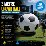 Non LED Crowd Balls - 3 Metre