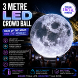 LED Crowd Balls - 3 Metre (LED = Light-Up)