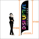 4.8 Metre / 16 Foot Feather Flag