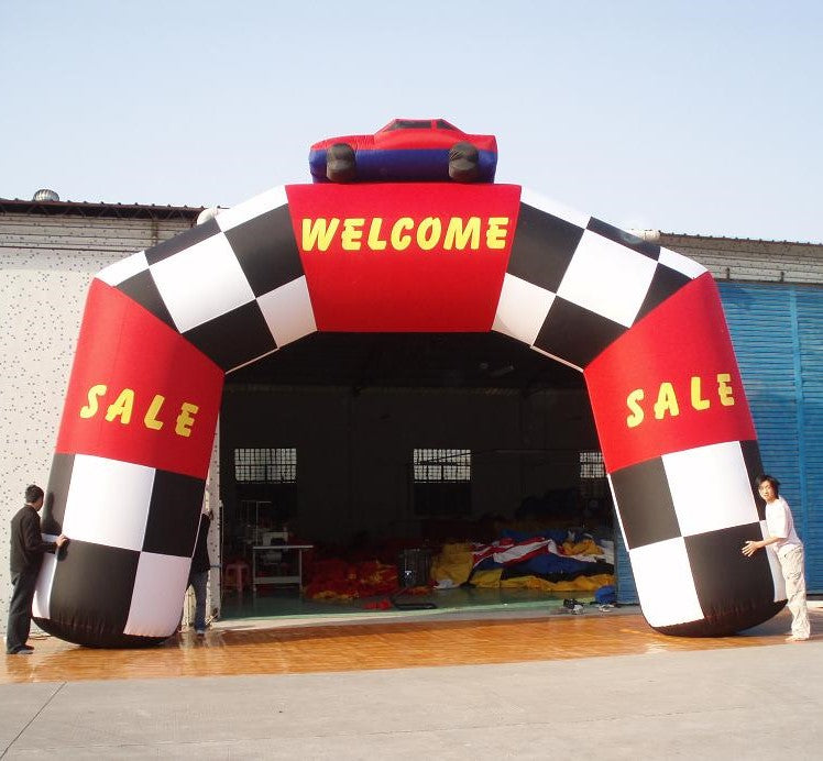 Customised Inflatable Arch with Branding (Price on Request)