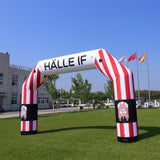 7 Meter Inflatable Arch with Branding
