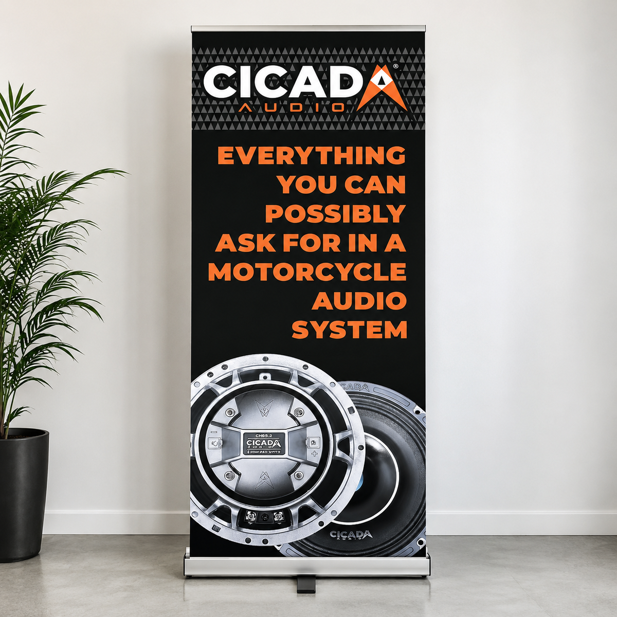 Classic Pull-Up Banner 85cm x 200cm