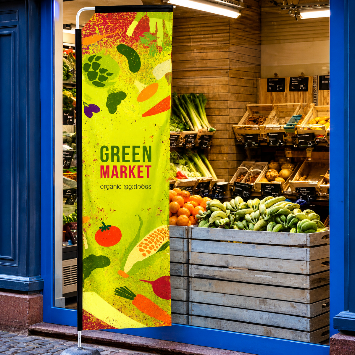 2.1 Metre / 7 Foot Rectangle Flag