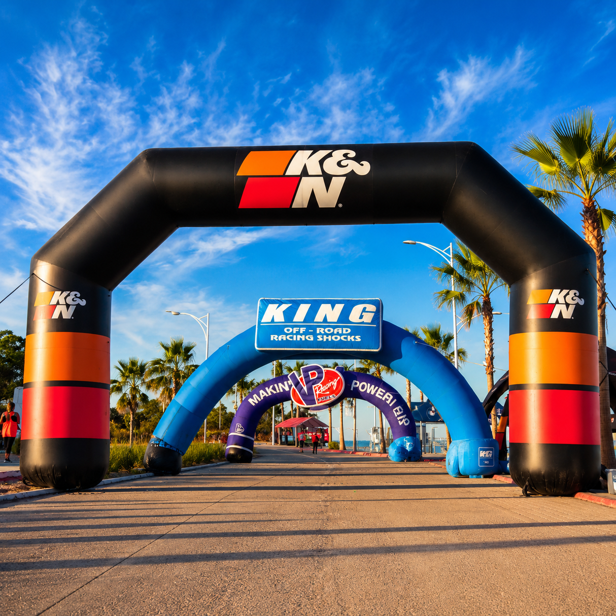 7 Meter Inflatable Arch with Branding