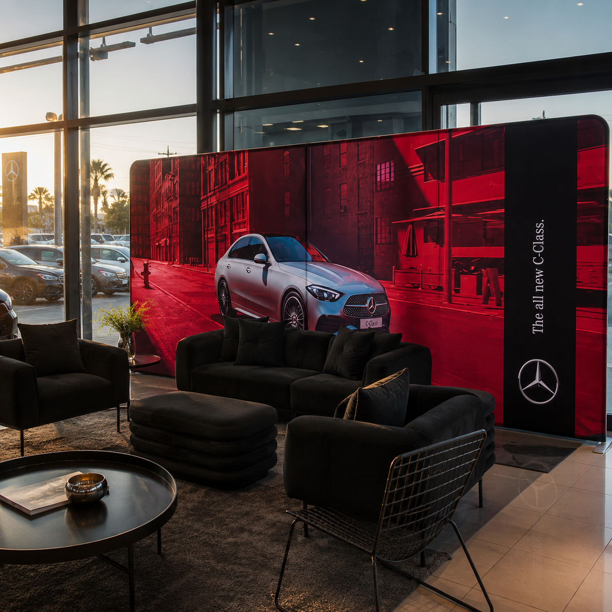 5.9M W x 2.2M H Media Wall