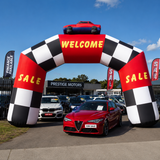 Customised Inflatable Arch with Branding (Price on Request)