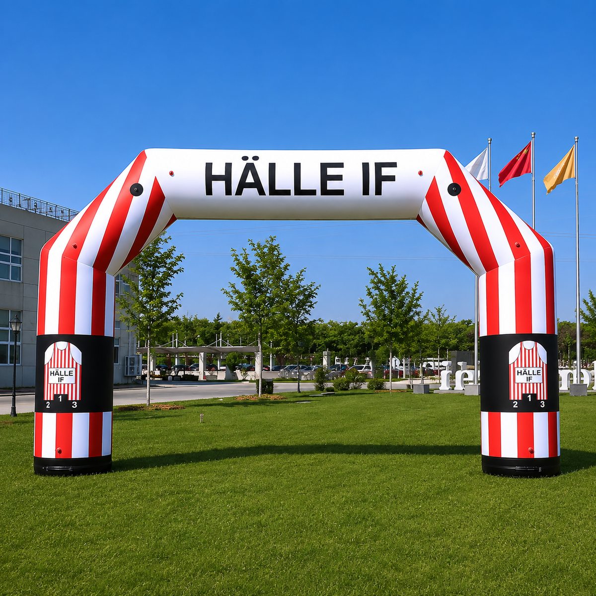 7 Meter Inflatable Arch with Branding