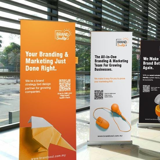 Premium Pull-Up Banner 85cm x 200cm