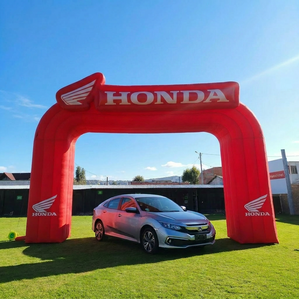 Customised Inflatable Arch with Branding (Price on Request)